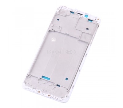 Рамка дисплея для Xiaomi Redmi 6/6A Белая (возможен дефект ЛКП)