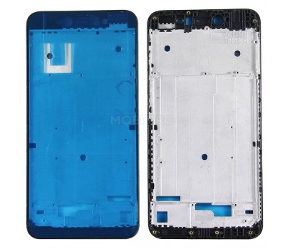 Рамка дисплея для Xiaomi Redmi Note 5A Prime Черная (возможен дефект ЛКП)
