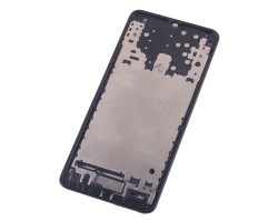 Рамка дисплея для Samsung A022G (A02) Черная (возможен дефект ЛКП)