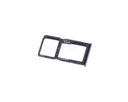 Держатель SIM для Huawei P30 Lite/Honor 20 Lite (MAR- LX1M/MAR-LX1H) Черный