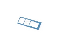 Держатель SIM для Samsung Galaxy A02 (A022G) Синий