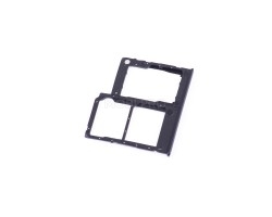 Контейнер SIM для Samsung A315F (A31) Черный