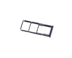 Контейнер SIM для Samsung A515F/A715F (A51/A71) Черный