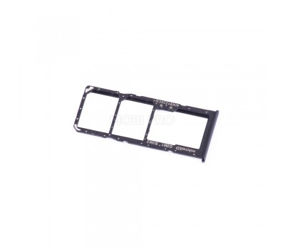 Держатель SIM для Samsung Galaxy A51/A71 (A515F/A715F) Черный