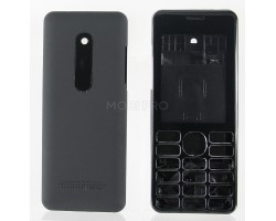 Корпус для Nokia 206 Dual Черный