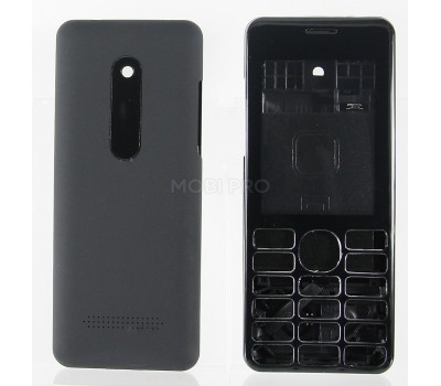 Корпус для Nokia 206 Dual Черный