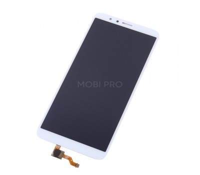 Дисплей для Huawei Honor 7X (BND-L21) в сборе с тачскрином Белый - Оптима