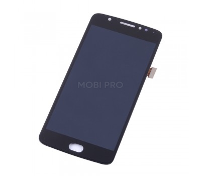 Дисплей для Motorola Moto E4 в сборе с тачскрином Черный