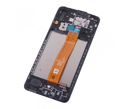Дисплей для Samsung Galaxy A02 (A022G) модуль с рамкой Черный - OR (SP)