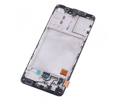 Дисплей для Samsung Galaxy A41 (A415F) модуль с рамкой Черный - OR (SP)