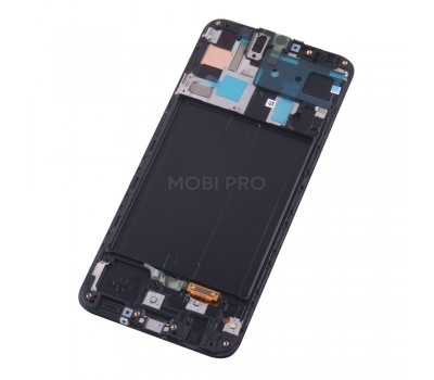 Дисплей для Samsung Galaxy A50 (A505F) модуль с рамкой Черный - OR (SP)