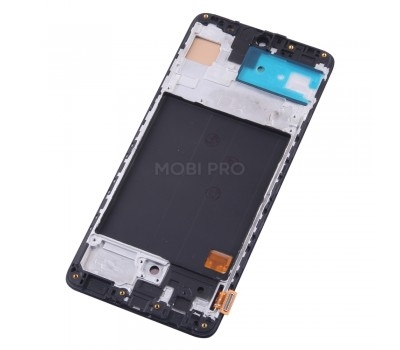 Дисплей для Samsung A515F (A51) модуль Черный - (AMOLED, с регулировкой подсветки)