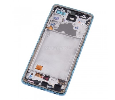 Дисплей для Samsung Galaxy A72 (A725F) модуль с рамкой Синий - OR (SP)