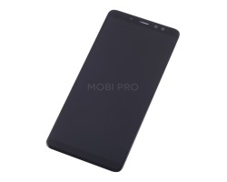 Дисплей для Samsung A730F (A8+ 2018) в сборе с тачскрином Черный - OR (SP)