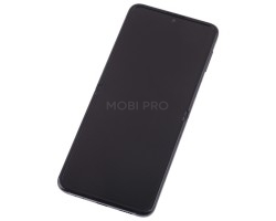 Дисплей для Samsung Galaxy Z Flip3 (F711B) модуль с рамкой Черный - OR (SP)