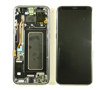 Дисплей для Samsung G955F (S8+) модуль Черный - OR (SP)