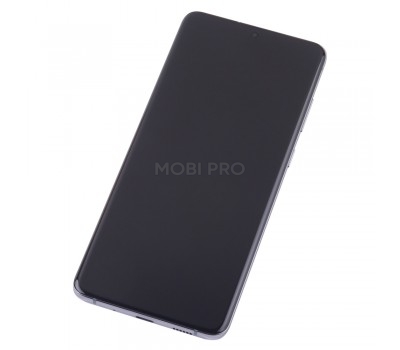 Дисплей для Samsung Galaxy S20+ (G985F) модуль с рамкой Серый - OR (SP)