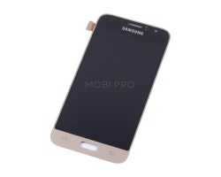 Дисплей для Samsung J120F (J1 2016) в сборе с тачскрином Золото - (AMOLED, с регулировкой подсветки)