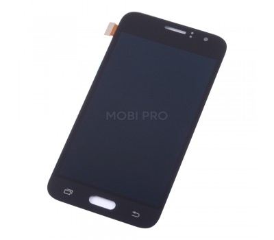Дисплей для Samsung Galaxy J1 2016 (J120F) в сборе с тачскрином Черный - (AMOLED)