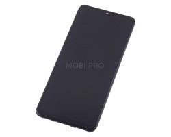 Дисплей для Samsung Galaxy M22 (M225F) модуль с рамкой Черный - (AMOLED)