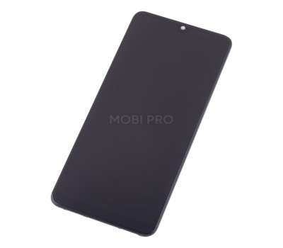 Дисплей для Samsung Galaxy M32 (M325F) модуль с рамкой Черный - (AMOLED)
