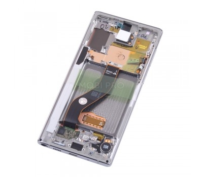 Дисплей для Samsung Galaxy Note 10 (N970F) модуль с рамкой Черный - OR (SP)