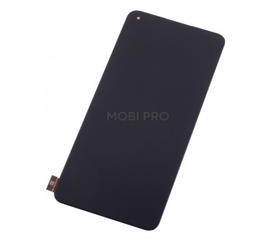 Дисплей для Xiaomi 11 Lite 5G NE (2109119DG) в сборе с тачскрином Черный - (AMOLED)