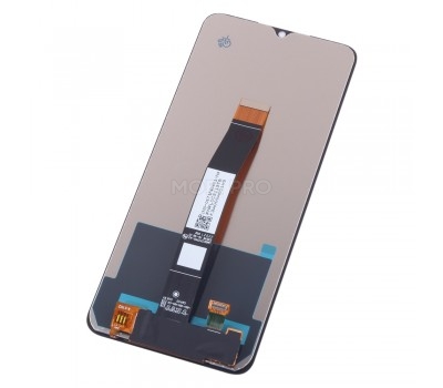 Дисплей для Xiaomi Poco C40 в сборе с тачскрином Черный - Оптима