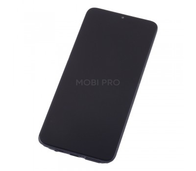 Дисплей для Xiaomi Poco M3 модуль с рамкой Черный - OR (SP)