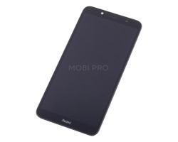 Дисплей для Xiaomi Redmi 7A модуль с рамкой Черный - OR (SP)