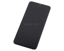 Дисплей для Samsung Galaxy A70 (A705F) модуль с рамкой Черный - Переклеенный