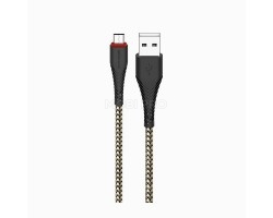 Кабель USB - micro USB Borofone BX25 Powerful (black)