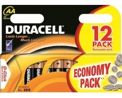 Батарейка AA Duracell LR6 Basic (12-BL) (144)