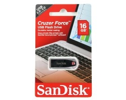 USB-флеш (USB 2.0) 16GB SanDisk Cruzer Force Серебро