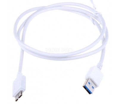Кабель USB - MicroUSB_3.0 для Samsung Note 3 Белый