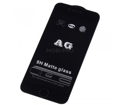 Защитное стекло "Антибликовое" для iPhone 6/6S Черное