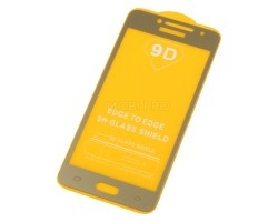 Защитное стекло "Полное покрытие" для Samsung G532F (J2 Prime) Золото