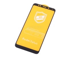 Защитное стекло "Премиум" для Xiaomi Redmi 5 Plus Черное