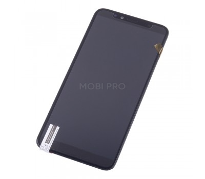 Дисплей для Huawei Honor 7A Pro/7C в сборе с рамкой и АКБ Черный - OR 