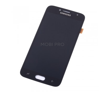 Дисплей для Samsung J250F (J2 2018) в сборе с тачскрином Черный - (AMOLED, с регулировкой подсветки)