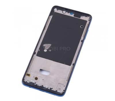Рамка дисплея для Xiaomi Poco X3 NFC Синяя (возможен дефект ЛКП)