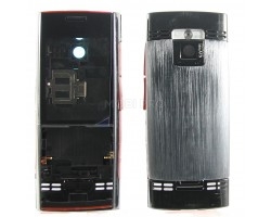 Корпус для Nokia X2-00 Черный/Красный