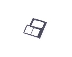 Держатель SIM для Samsung Galaxy A01 Core (A013F) Черный