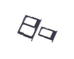 Контейнер SIM+MicroSD для Samsung J530F/J730F (комплект 2 шт.) Черный
