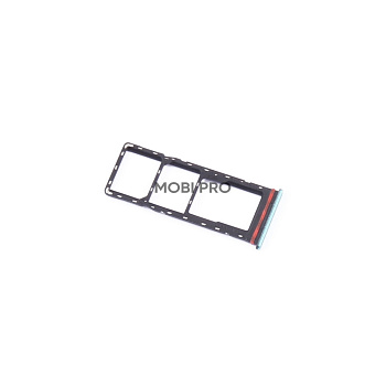 Держатель SIM для Tecno Spark 8C (KG5n) Бирюзовый Держатель SIM для Tecno Spark 8C (KG5n) Бирюзовый