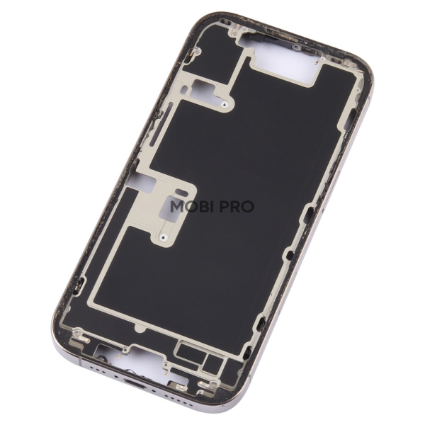 Корпус для iPhone 16 Pro средняя часть Серый с разбора - OR