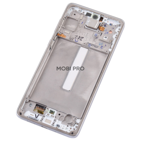 Дисплей для Samsung Galaxy A73 5G (A736B) модуль с рамкой Белый - OR (SP)