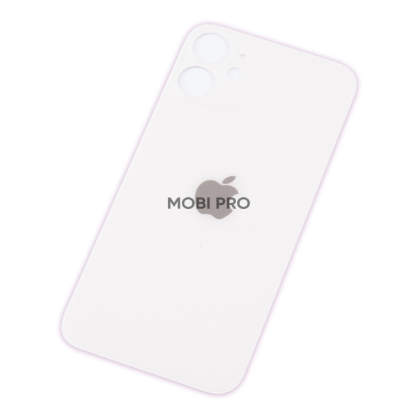 Задняя крышка для iPhone 12 mini с увелич.вырезом под камеру Белый - OR Задняя крышка для iPhone 12 mini с увелич.вырезом под камеру Белый - OR