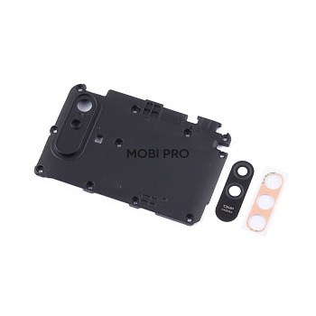 Стекло камеры для Xiaomi Redmi 9A (M2006C3LG) в сборе с рамкой Черный Стекло камеры для Xiaomi Redmi 9A (M2006C3LG) в сборе с рамкой Черный