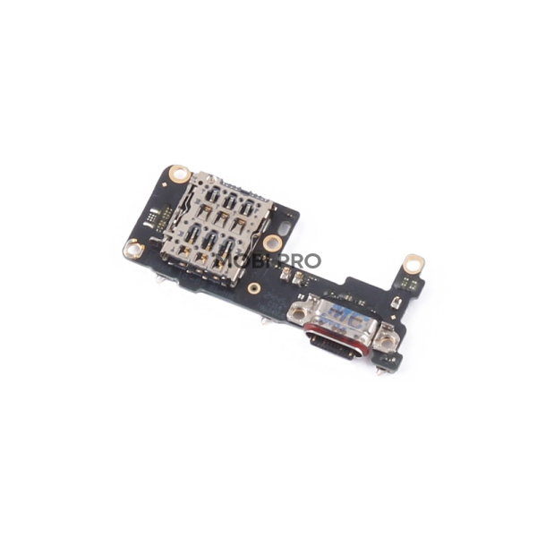 Шлейф для Realme GT 7T (RMX5085) плата системный разъем/разъем SIM/микрофон - Премиум